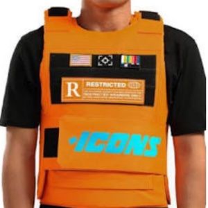 HUDSON ICONS VEST ORANGE